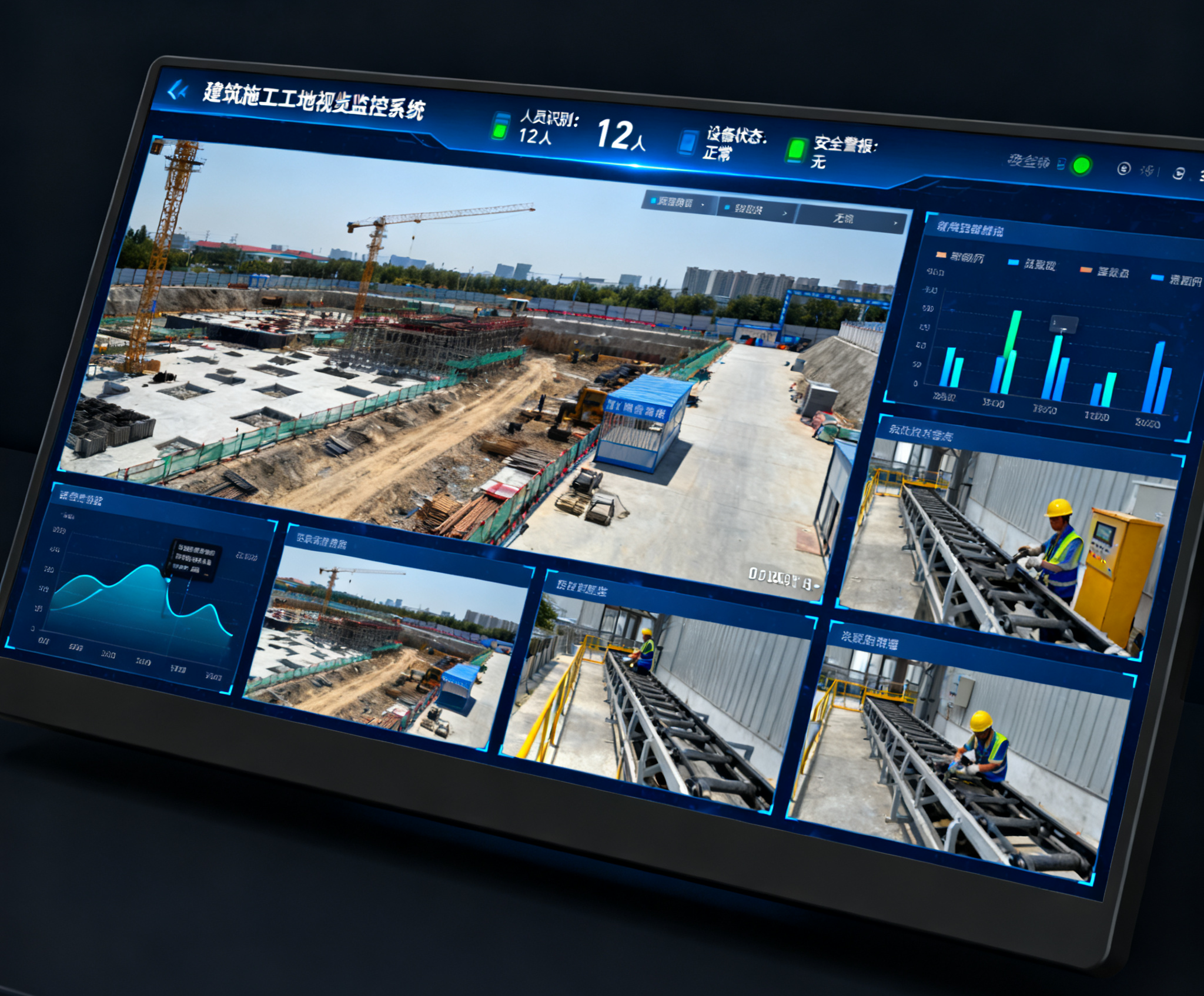 迈向零事故：AI视频监控引领施工安全新时代(图1)